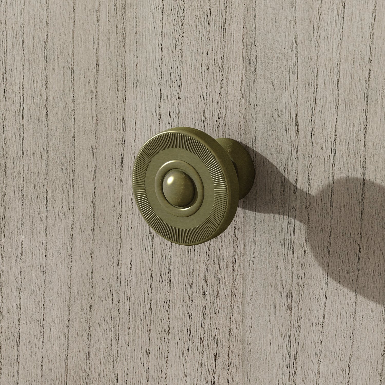 Bookshelf Cabinet Large Grey Sideboard with 3-Tier Open Shelf & 2 Drawers