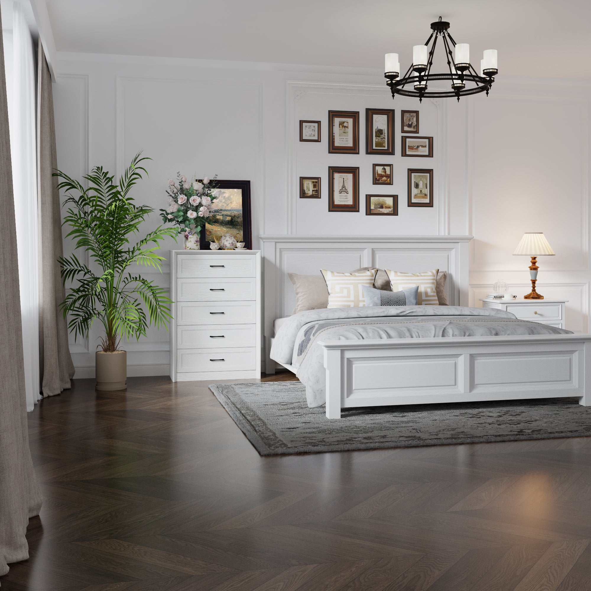 5-Drawer Dresser With Elegent Design