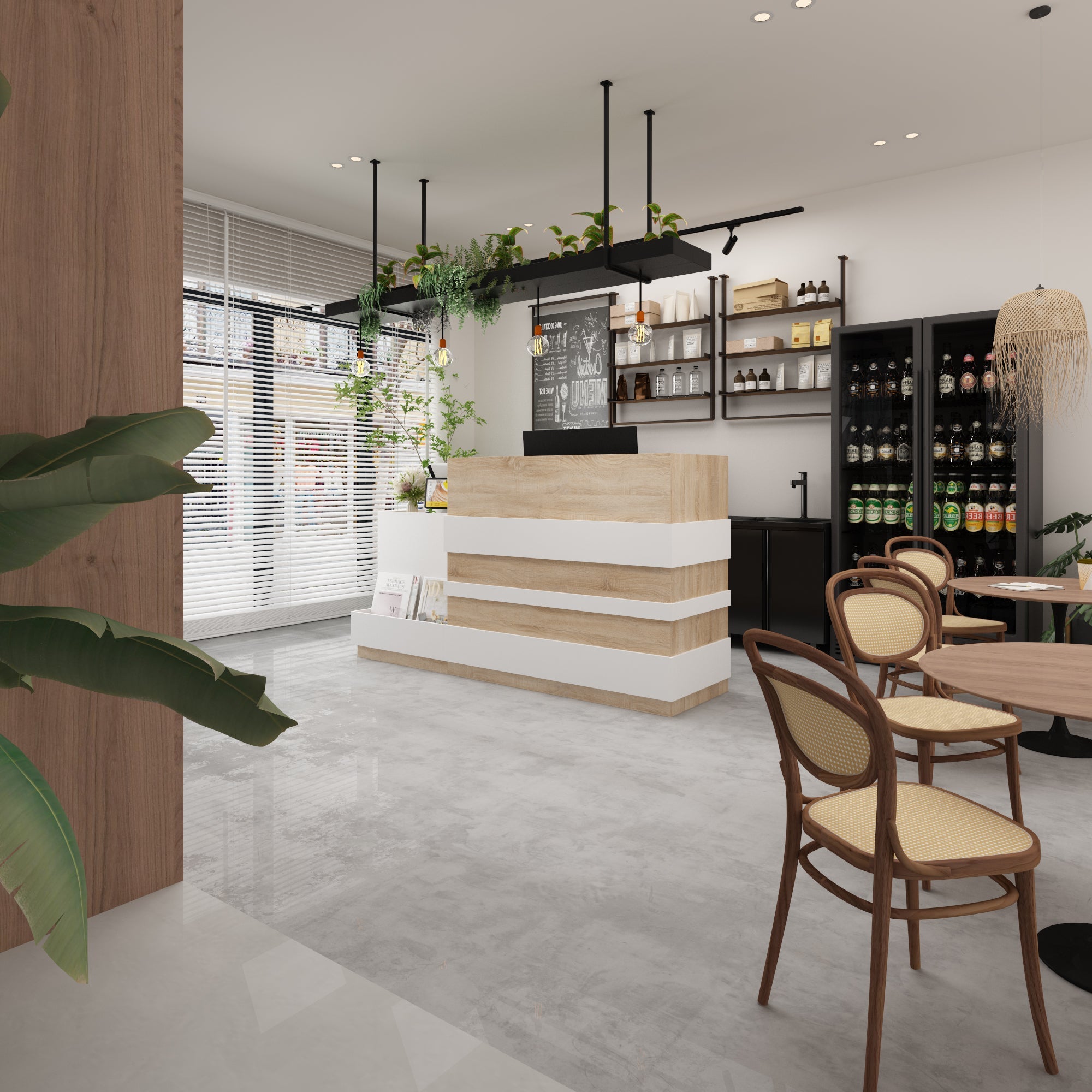 87.2'' W Rectangular Reception Desk With Draw And Keyboard Tray