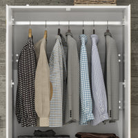 Hylja 31.5" Modern White Entryway Cabinet with Spacious Drawers - Sleek Design