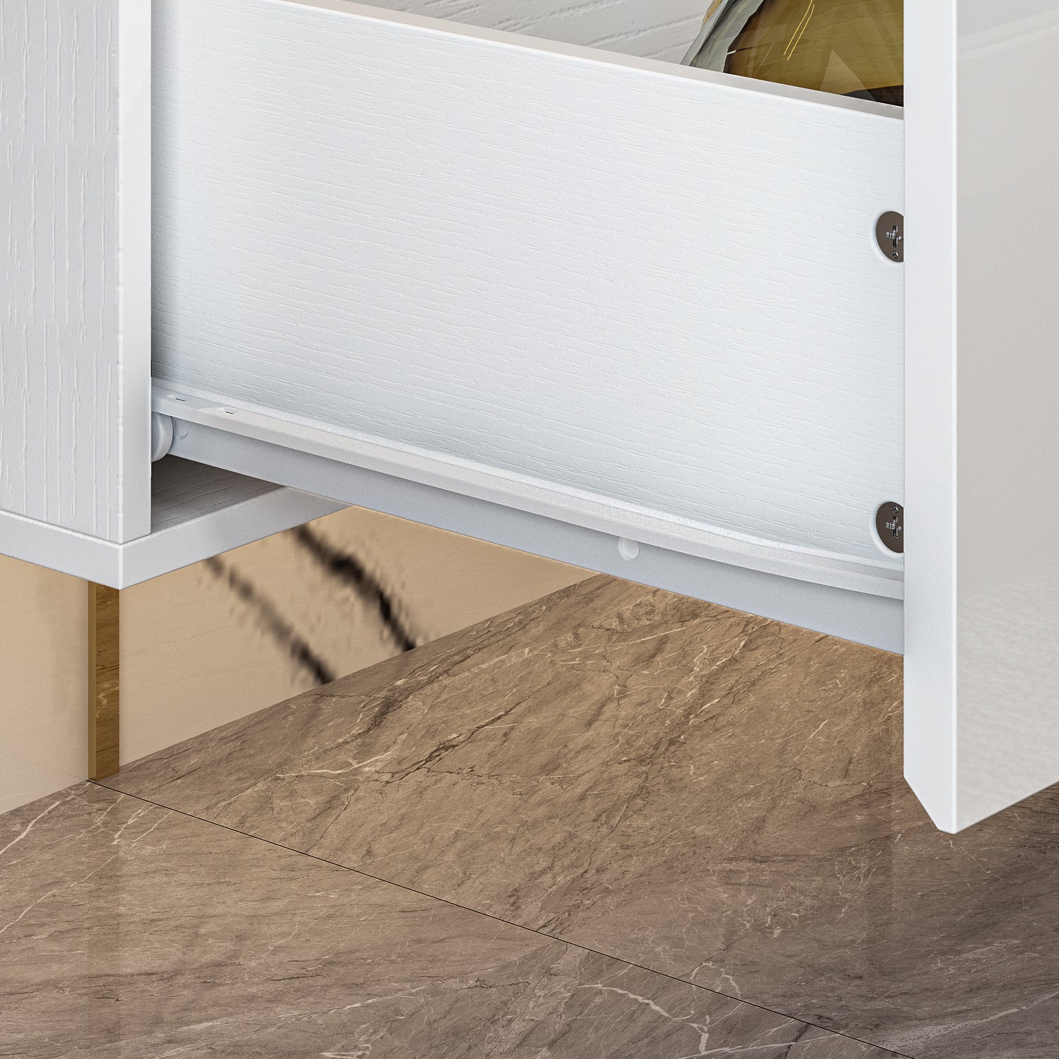 Floating TV Stand Wall Mounted Media Console Entertainment Center