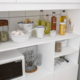 Large Storage Cabinet Kitchen Storage Cupboard with Doors Floor Cabinet for Living Room