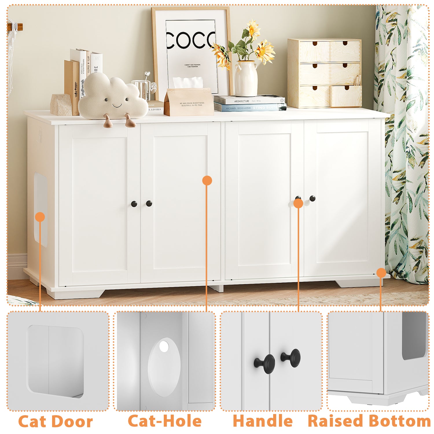 Cat Litter Box Enclosure