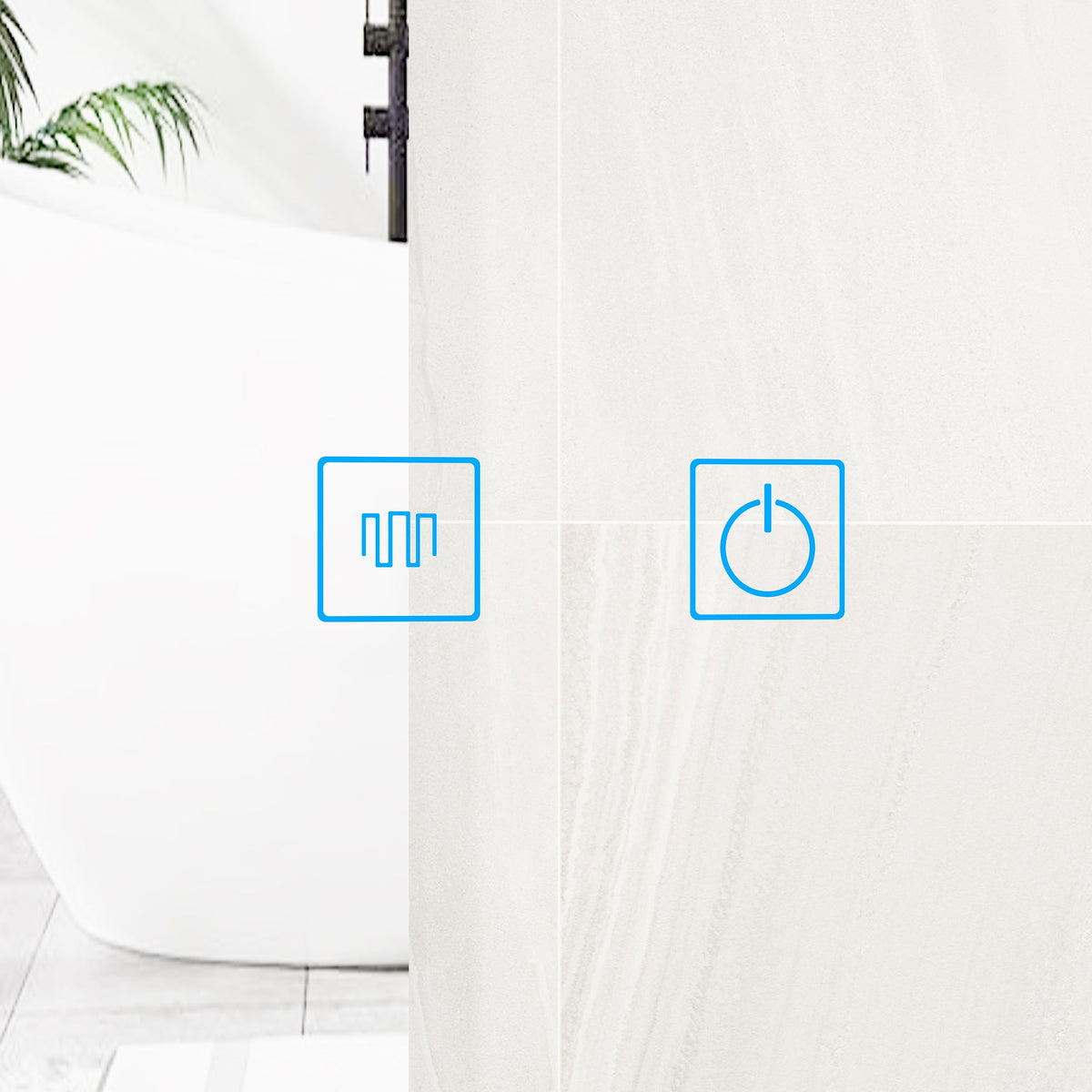 46.1 inch Minimalist Mirror Medicine Cabinet with Lights and Defogger