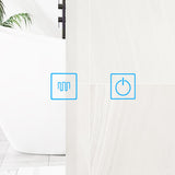 46.1 inch Minimalist Mirror Medicine Cabinet with Lights and Defogger