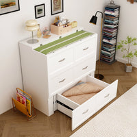 76.8" Modern White Murphy Bed With Power Outlets And Fold-down Panel