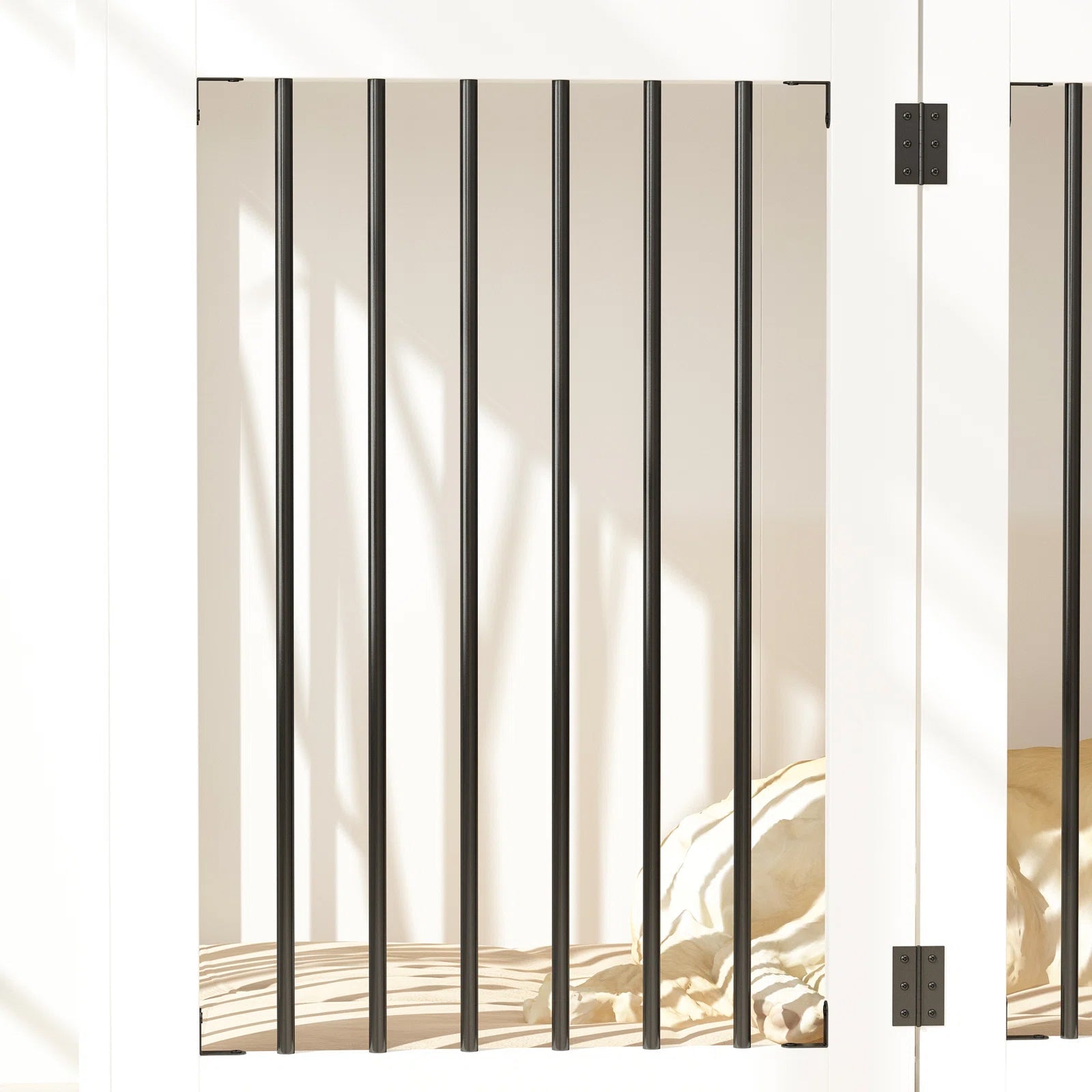 Dog Crate Furniture with 3 Drawers