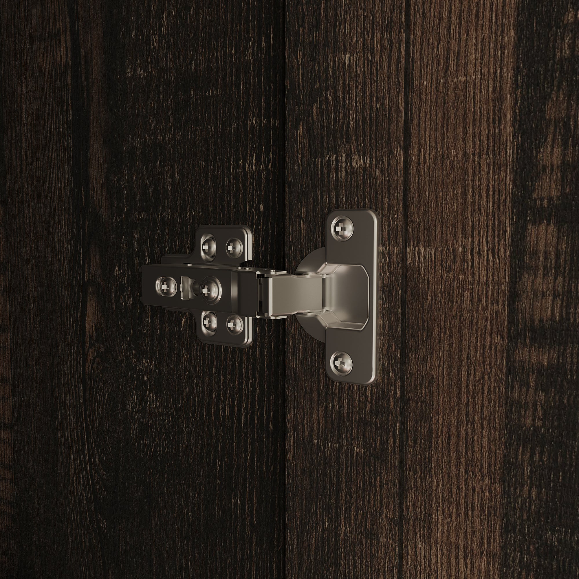 70'' H Trapezoid Bookcase & Storage Cabinet