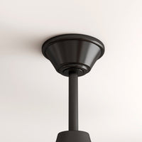 60" Modern Simple Brown Ceiling Fan With Wooden Streamline Design
