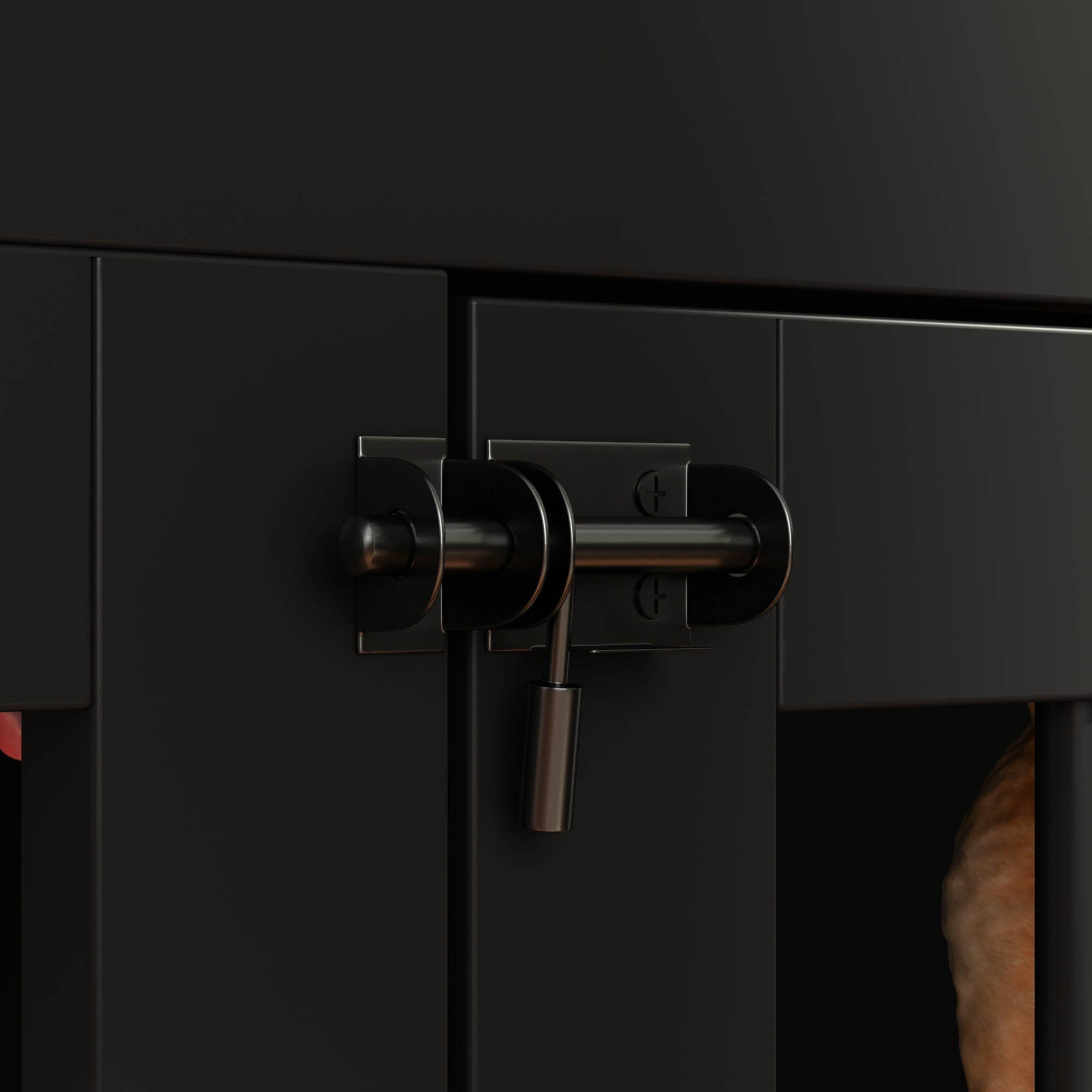 Bed Bench Dog Crate With Cushion