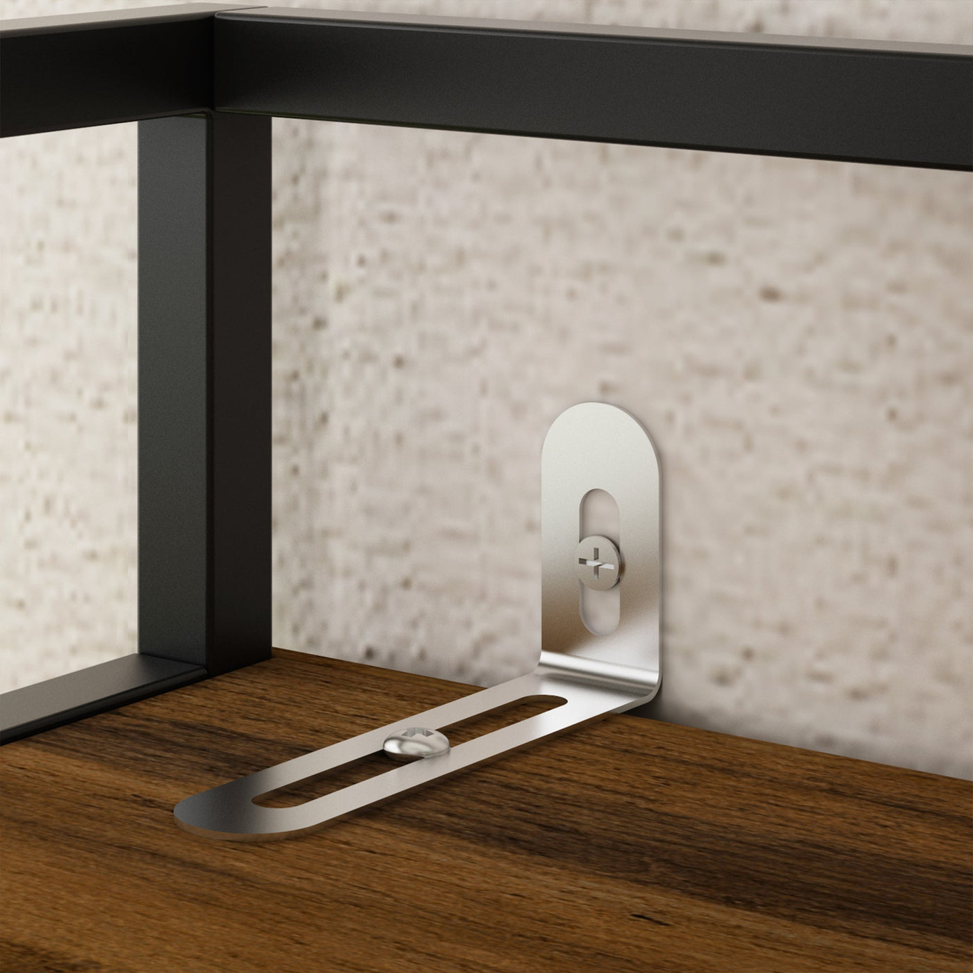 31.5" Industrial Brown Toilet Storage with Mesh Doors