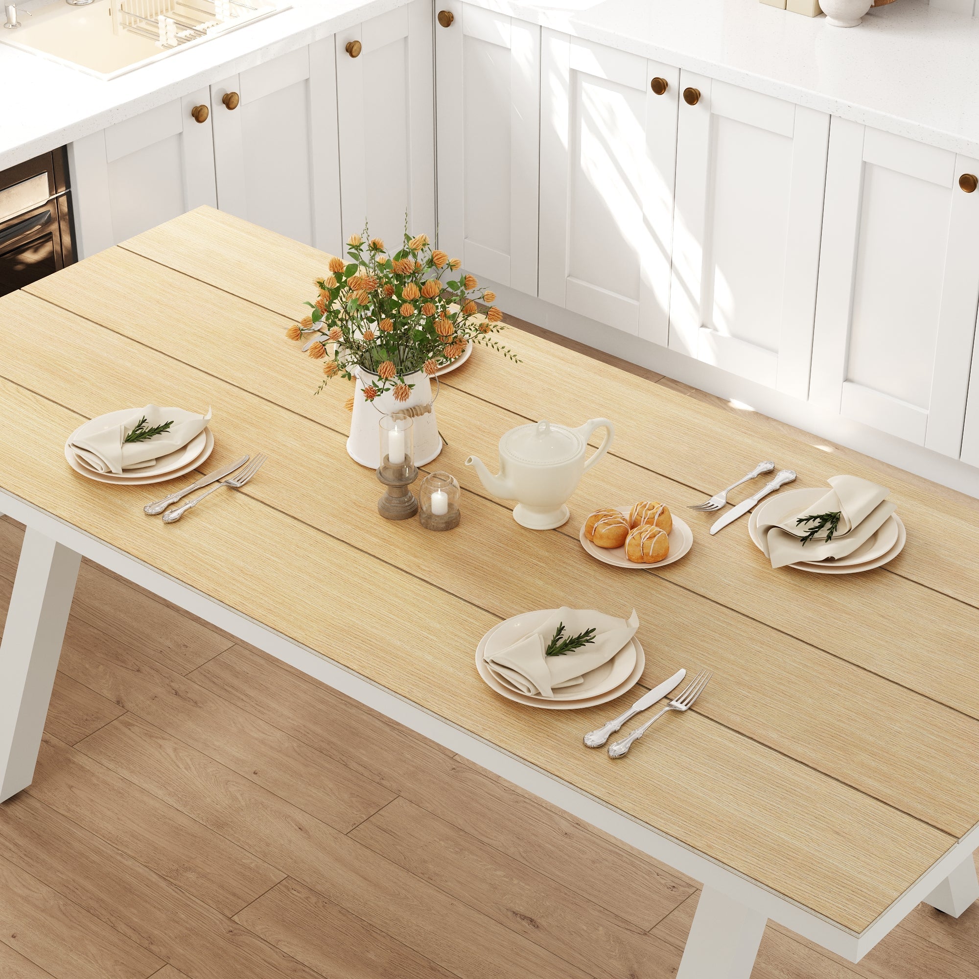 86.6”W Dining Table