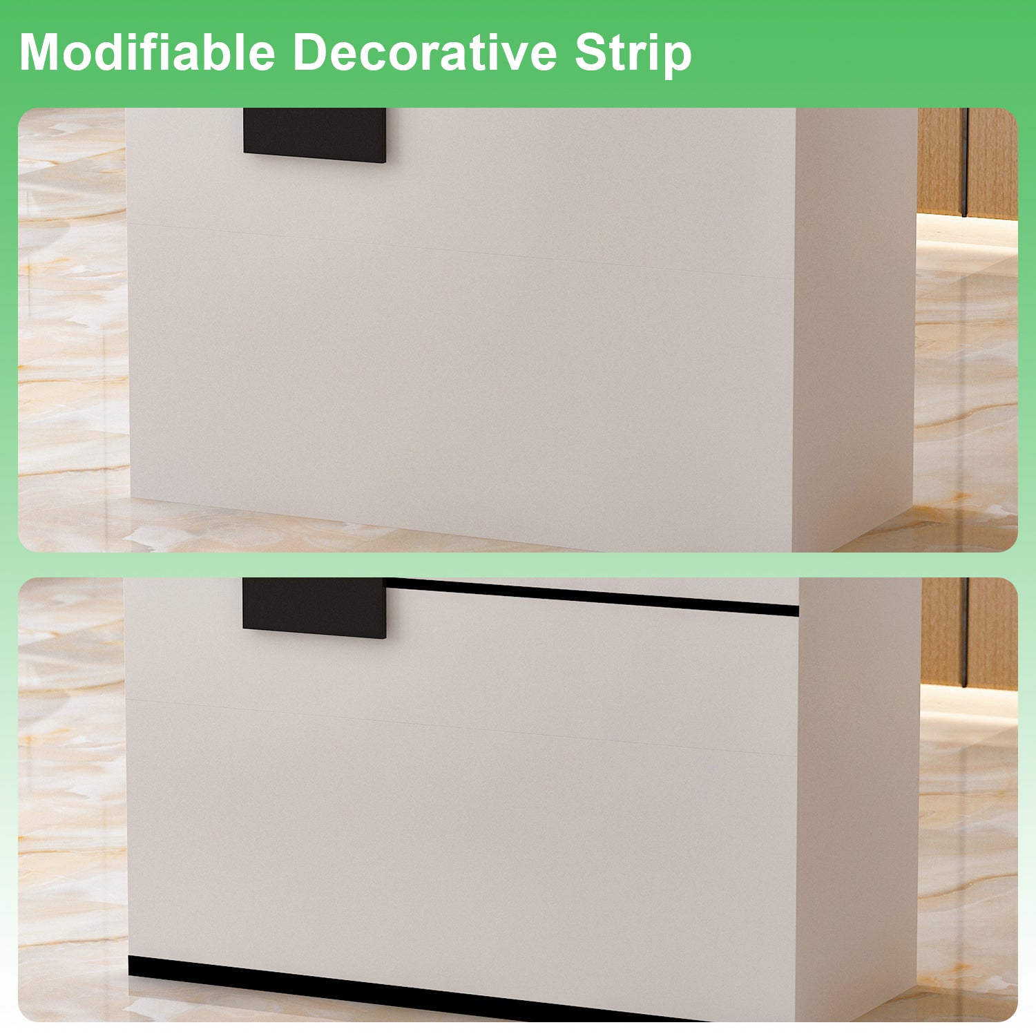 Reception Counter Desk with Lockable Storage Cabinet