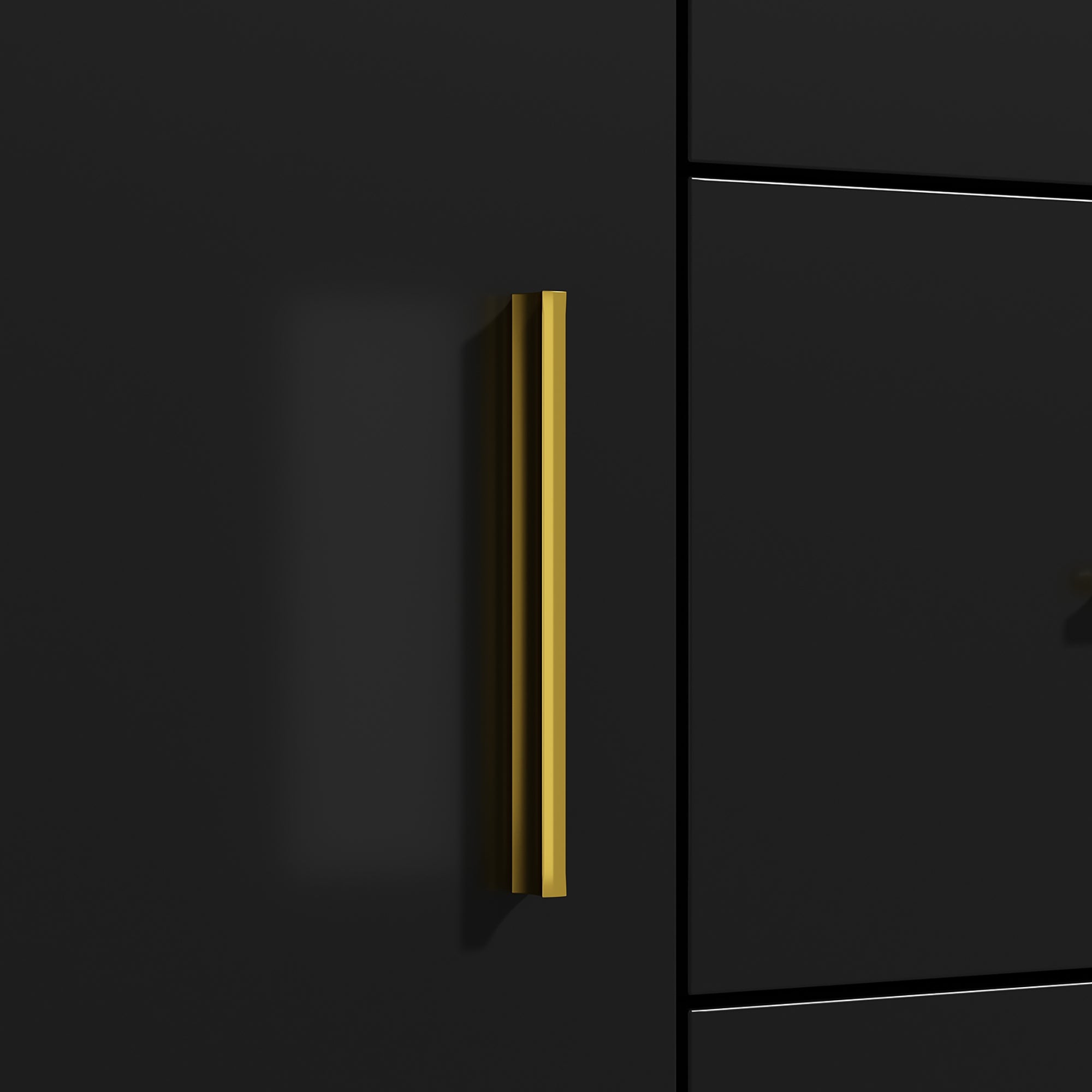 47.2'' Single Bathroom Vanity with Solid + Manufactured Wood Top