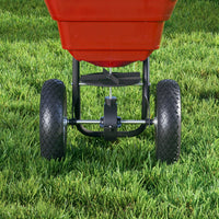 80 Lbs Adjustable Tow Behind Grass Seed & Fertilizer Spreader