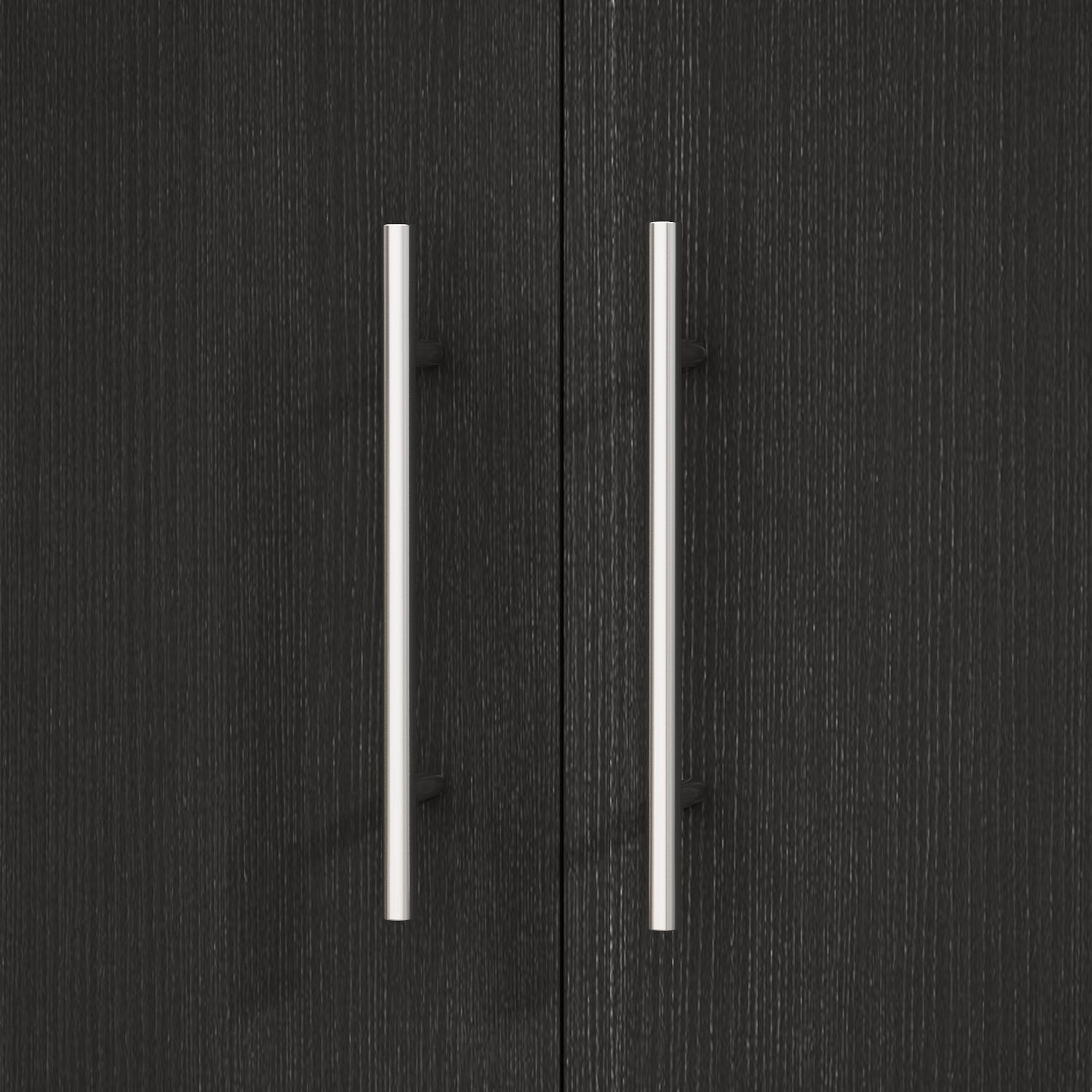 2-Door Wardrobe Cabinet with 1 Drawer Armoire for Bedroom Storage