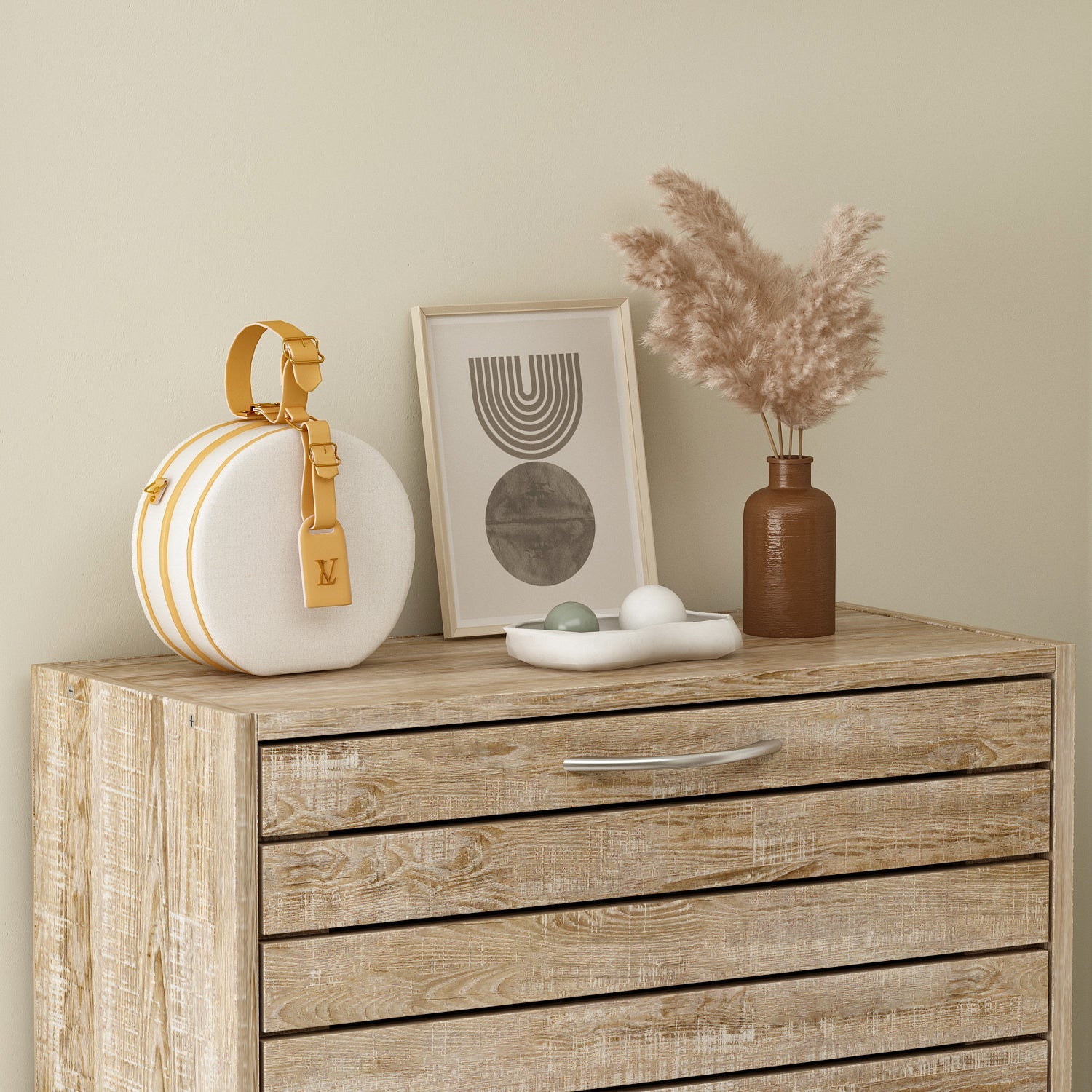 Farmhouse Shoe Cabinet 3 Flip Doors Shoe Organizer for Hallway Entryway