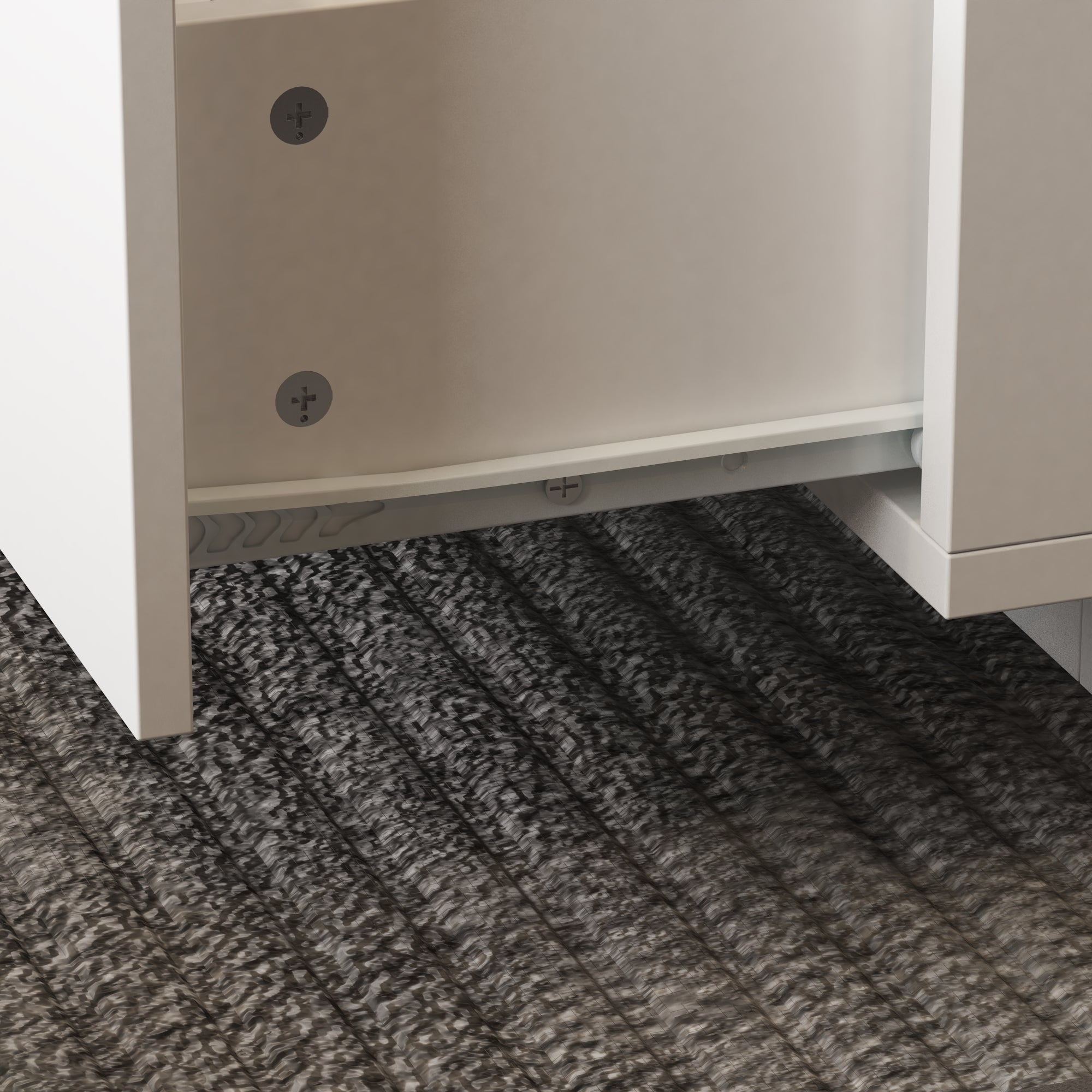 Coffee Table With Glass Finish In The Middle