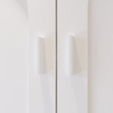 31.5 inch Modern White Toilet Storage with Tissue Holder
