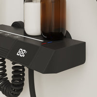Black Shower System With LED Display Screen