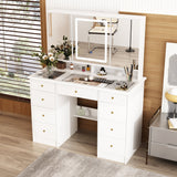 #Color_White/Glass Tabletop