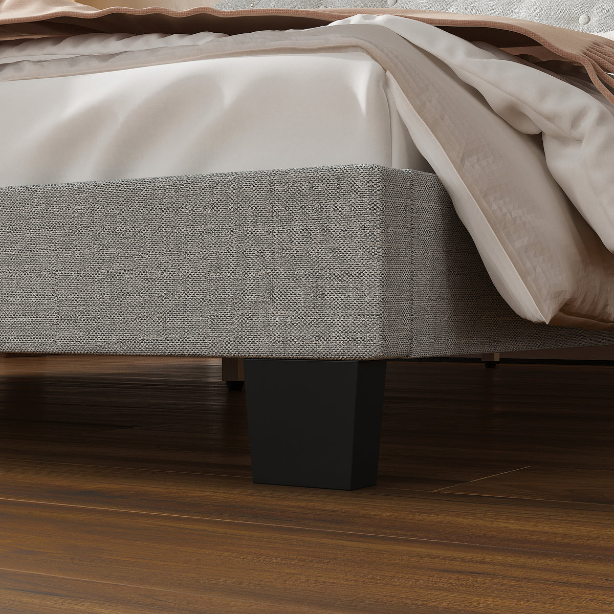 Low Profile Platform Bed With Modern Design