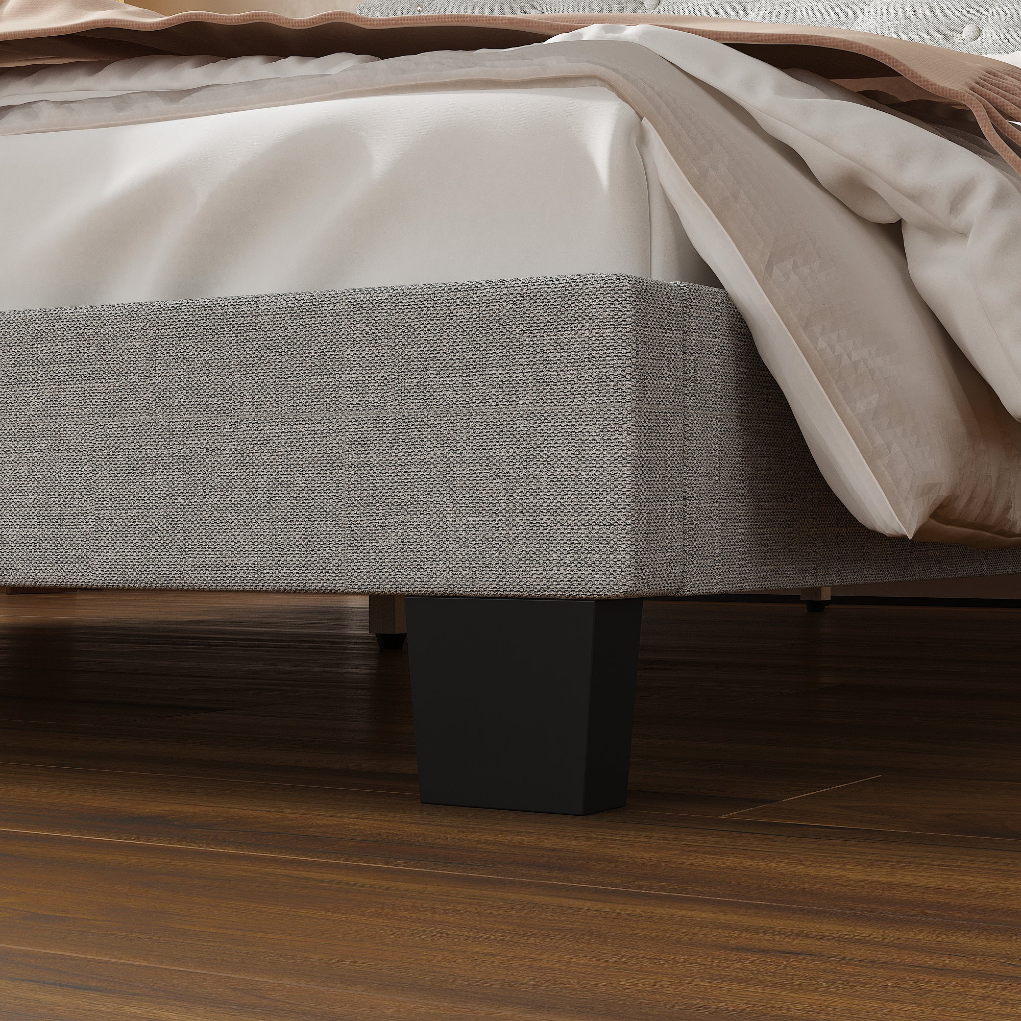 Low Profile Platform Bed With Modern Design