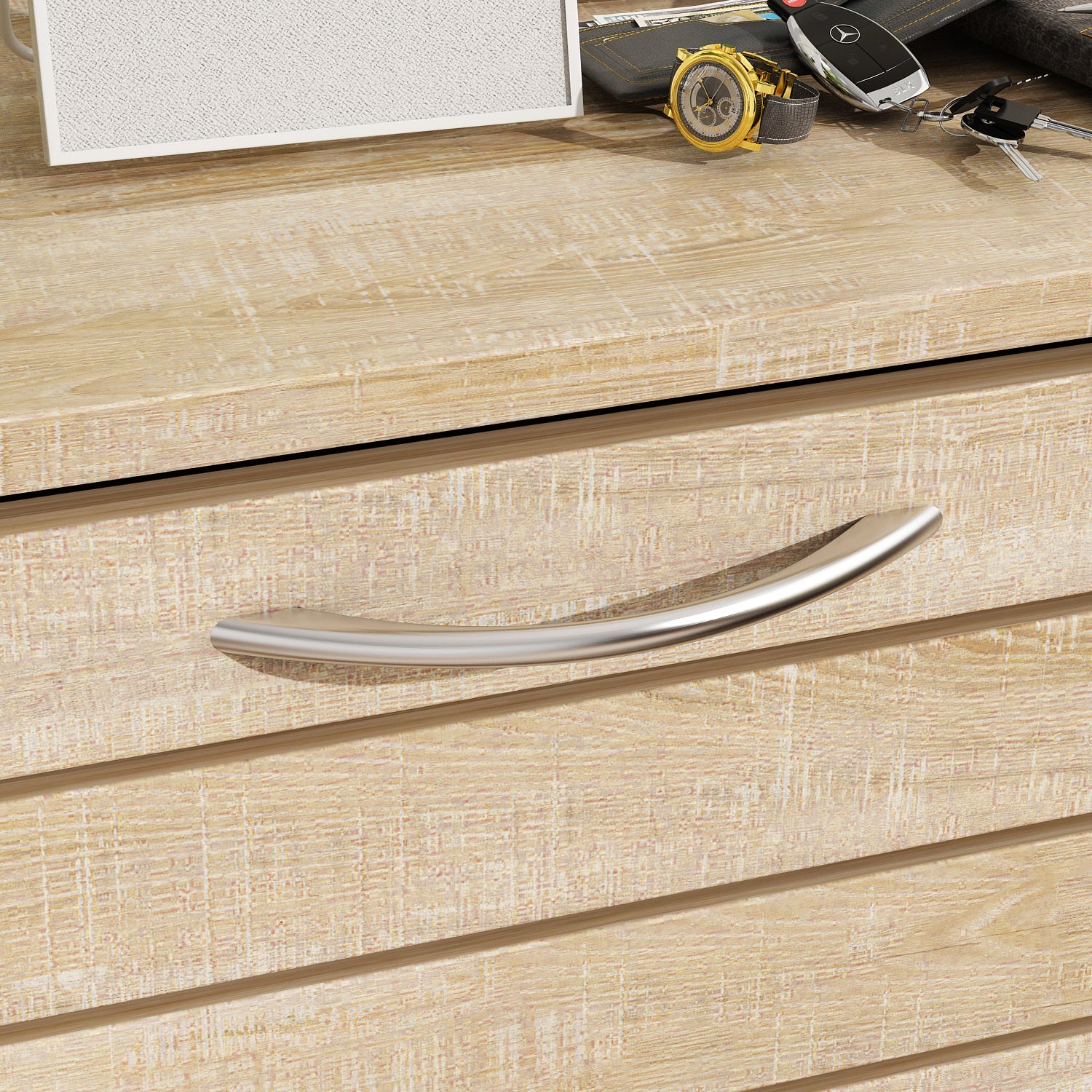 Shoe Cabinet with 2 Flip Drawers 2-Tire Shoe Storage Cabinet for Entryway