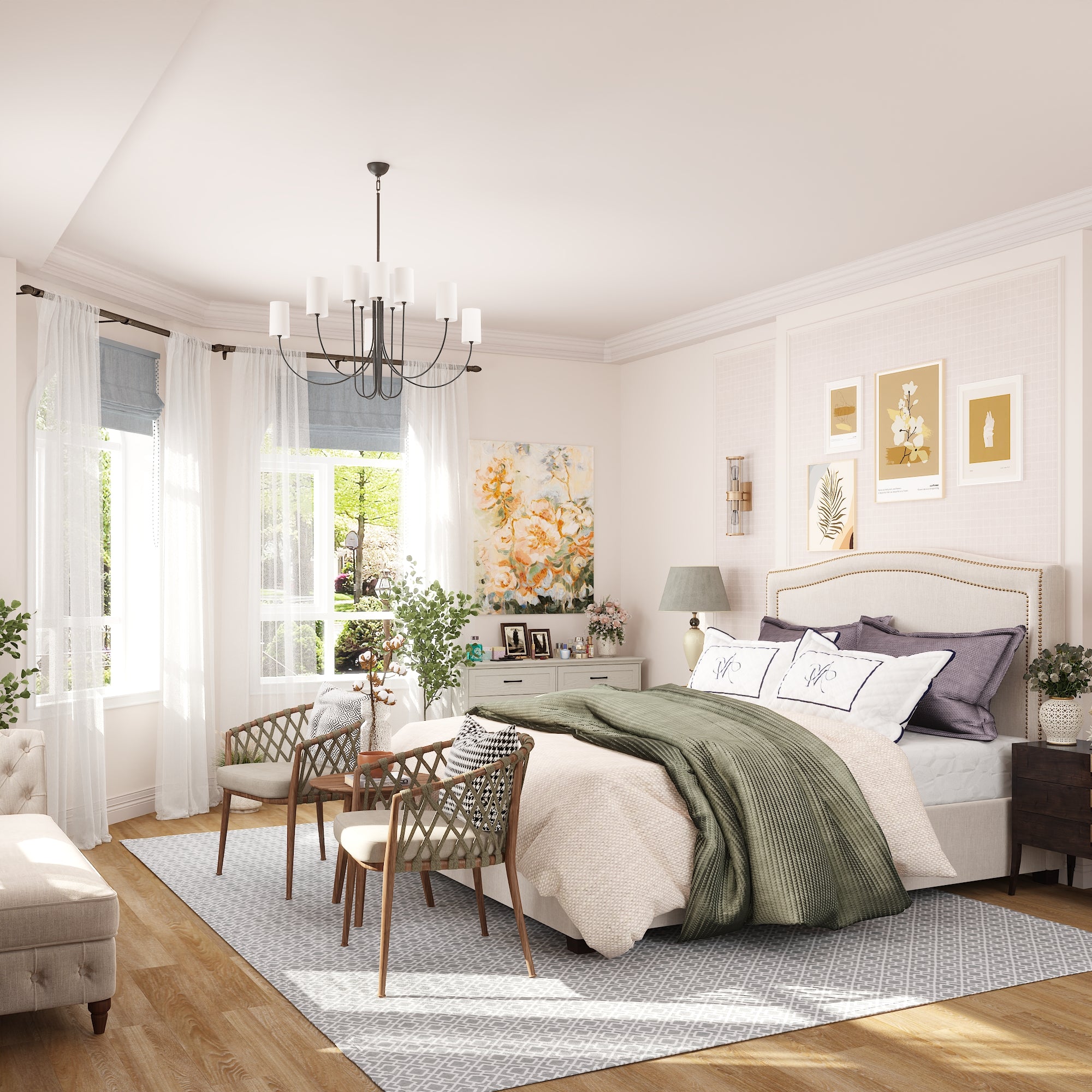 8-Drawer Dresser With Rustic Design