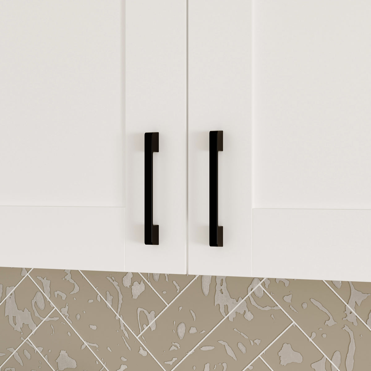 29.9" 2-Piece Shaker-Style Kitchen Cabinet Set with 3 Drawers