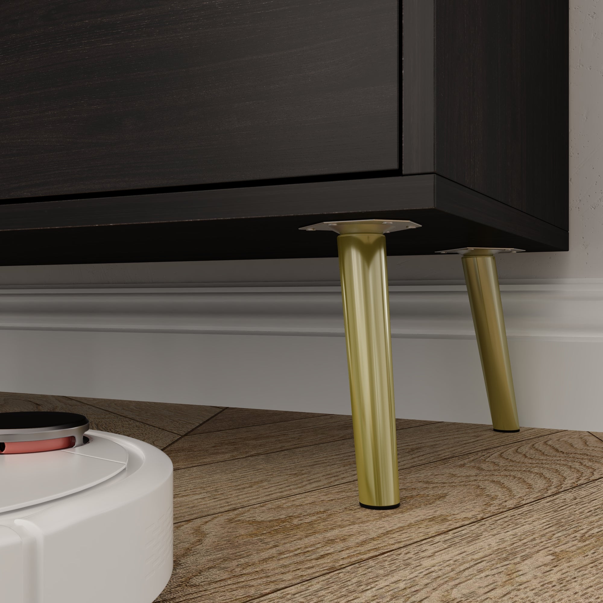 Modern Sideboard Double Dresser with 6 Drawers