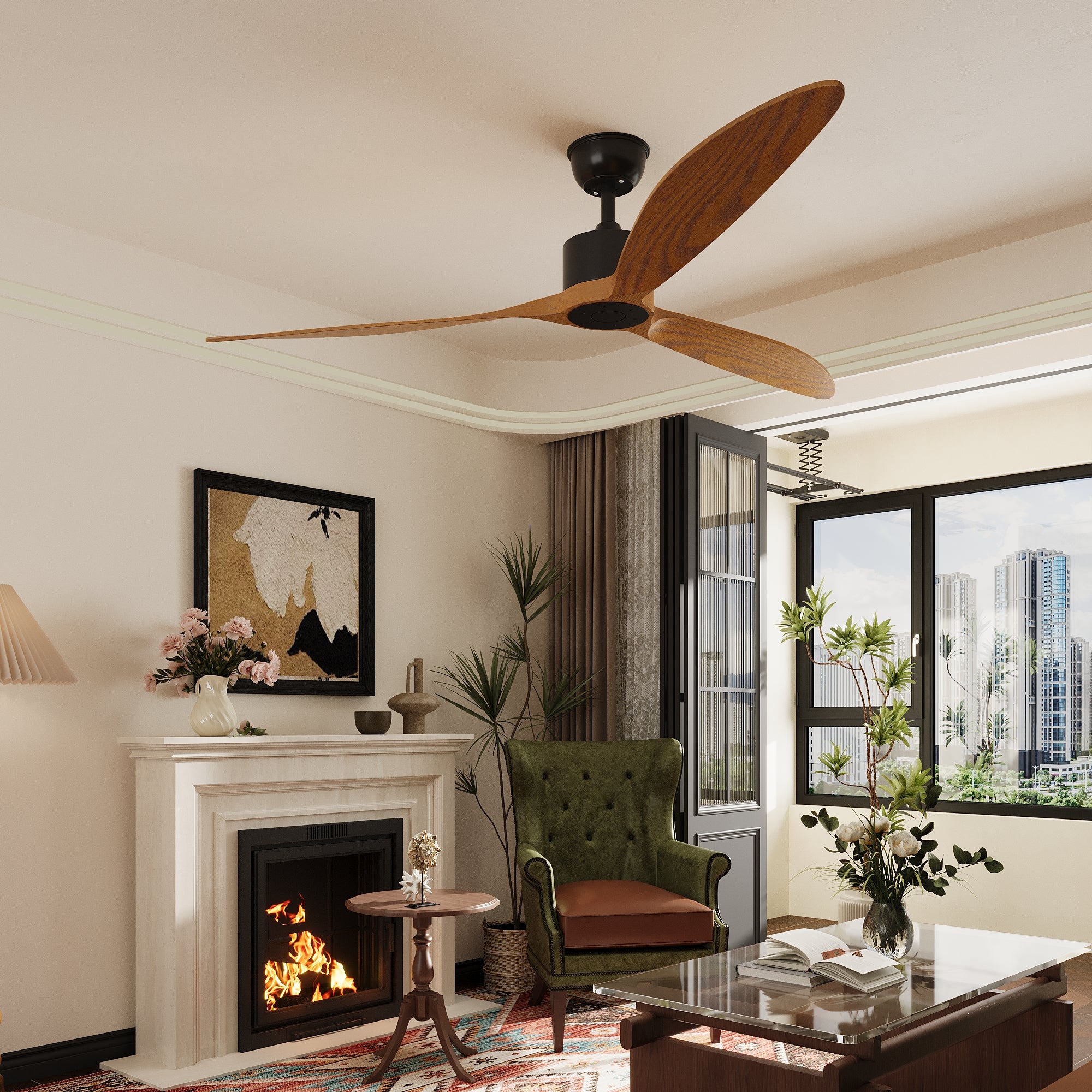 65" 3 Blade Standard Ceiling Fan