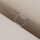 Wardrobe Heavy Duty Clothes Closet Storage Cabinet Armoire with Metal Handles for Small Living