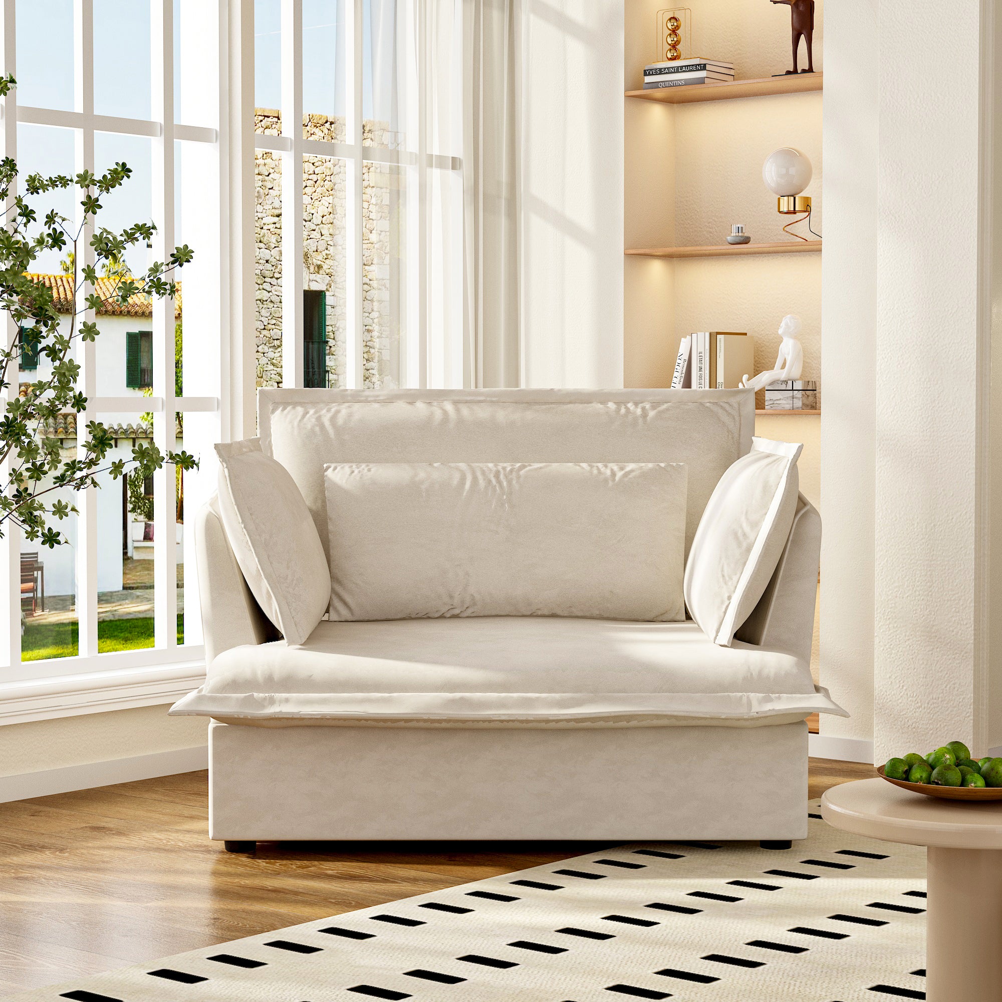 47.2'' W Upholstered Single Sofa