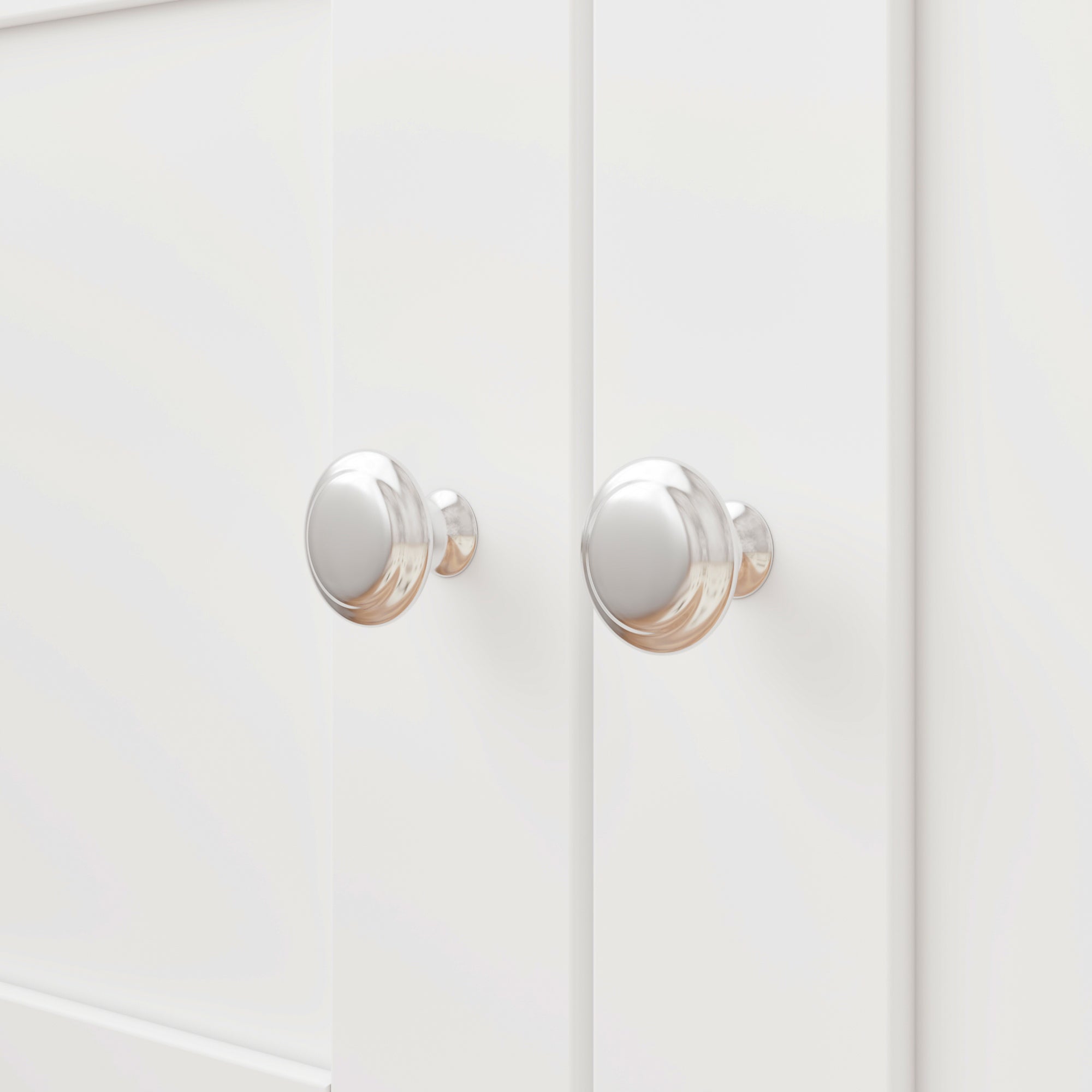 21.7 inches Modern White Multi-Functional Cat Condo Cabinet with Feeding Station and Storage