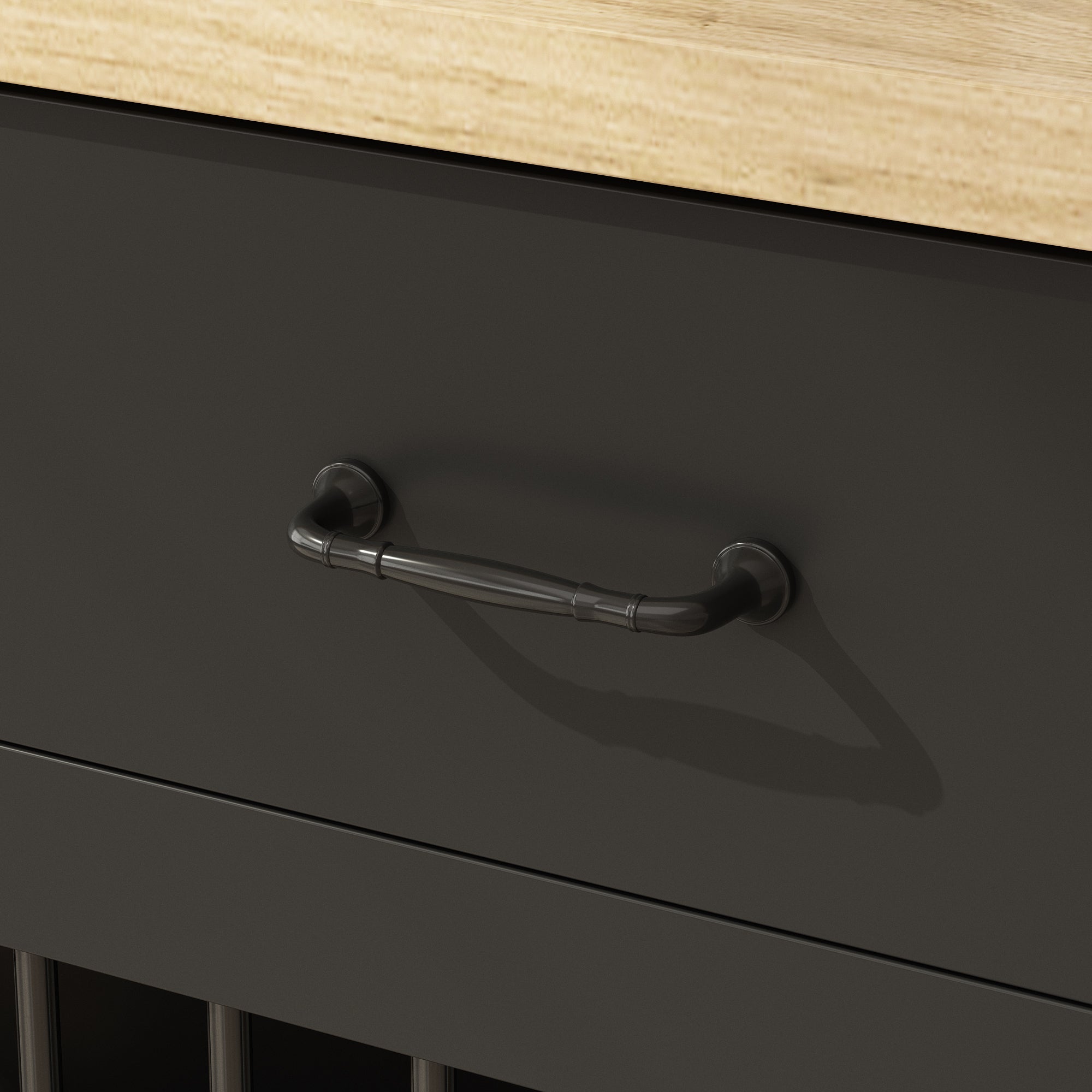 Dog Crate Furniture with 3 Drawers