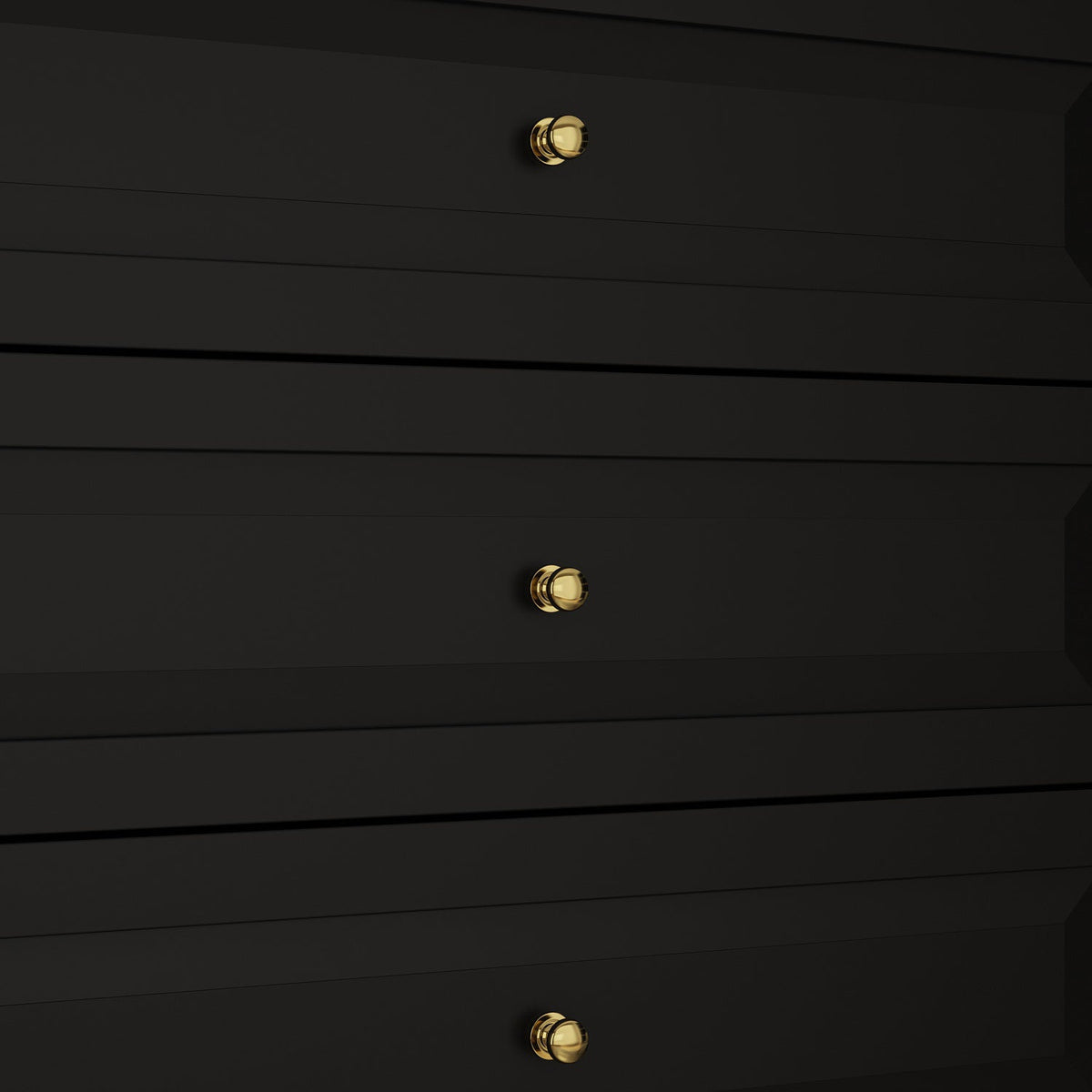 31.5 inches Modern Minimalist Black Modern Wood Cabinet Display Table Vertical 5-Drawer Dresser