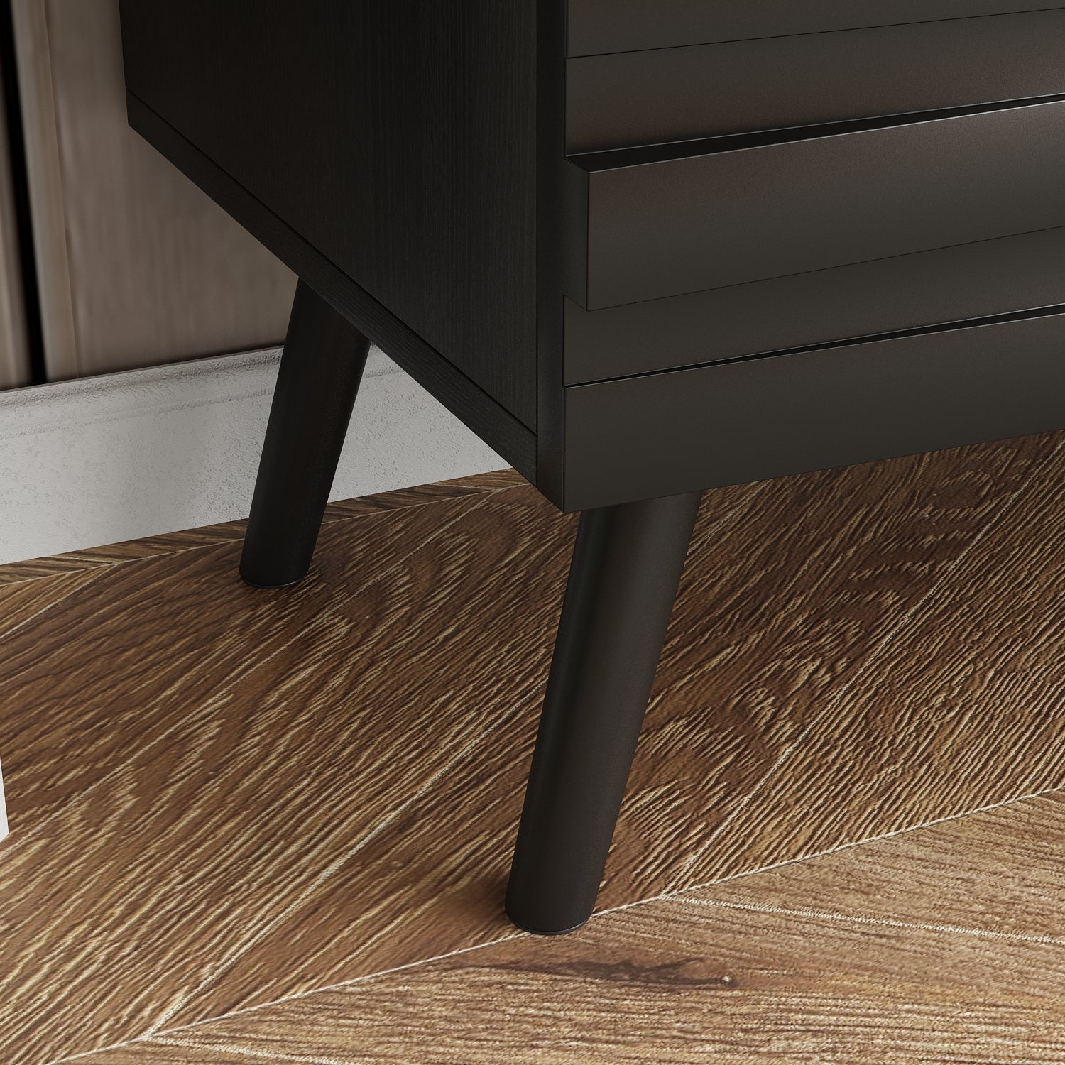 47.2'' W Buffet Cabinet with Storage, Kitchen Sideboard Buffet Table