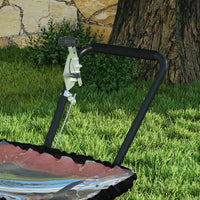 80 Lbs Adjustable Tow Behind Grass Seed & Fertilizer Spreader