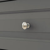 55.1 inches Traditional White Dressers & Chests With 9 Pull-out Drawers