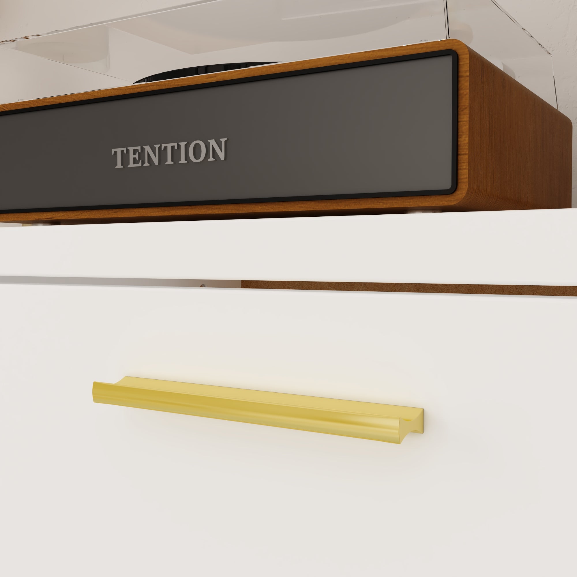 Modern Sideboard Double Dresser with 6 Drawers