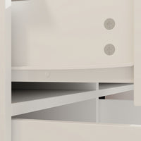 55.1" Mirrored Door Sideboard with 3 Drawers