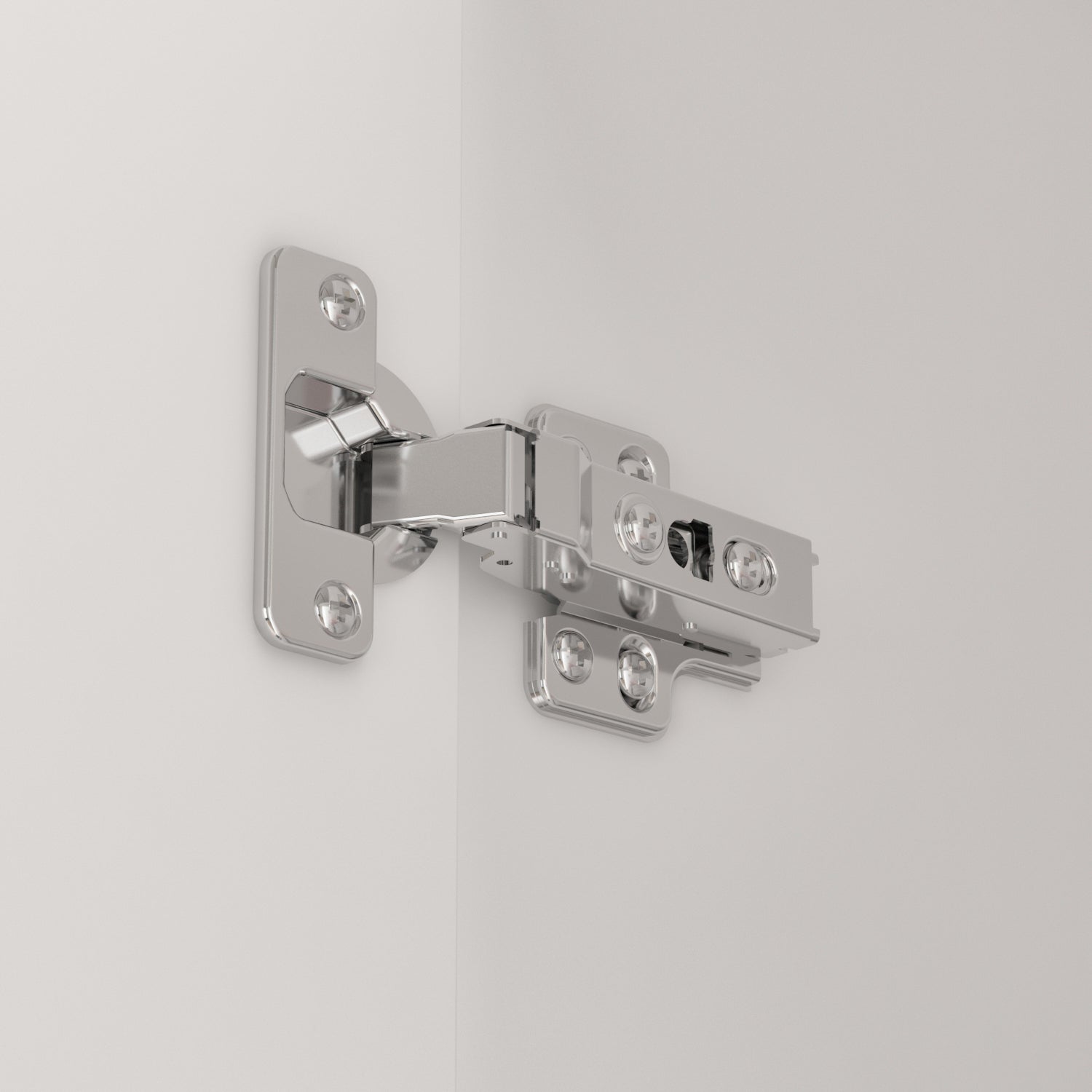 Armoire with Solid Wood Handle 3-Door Large Cabinet for Bedroom