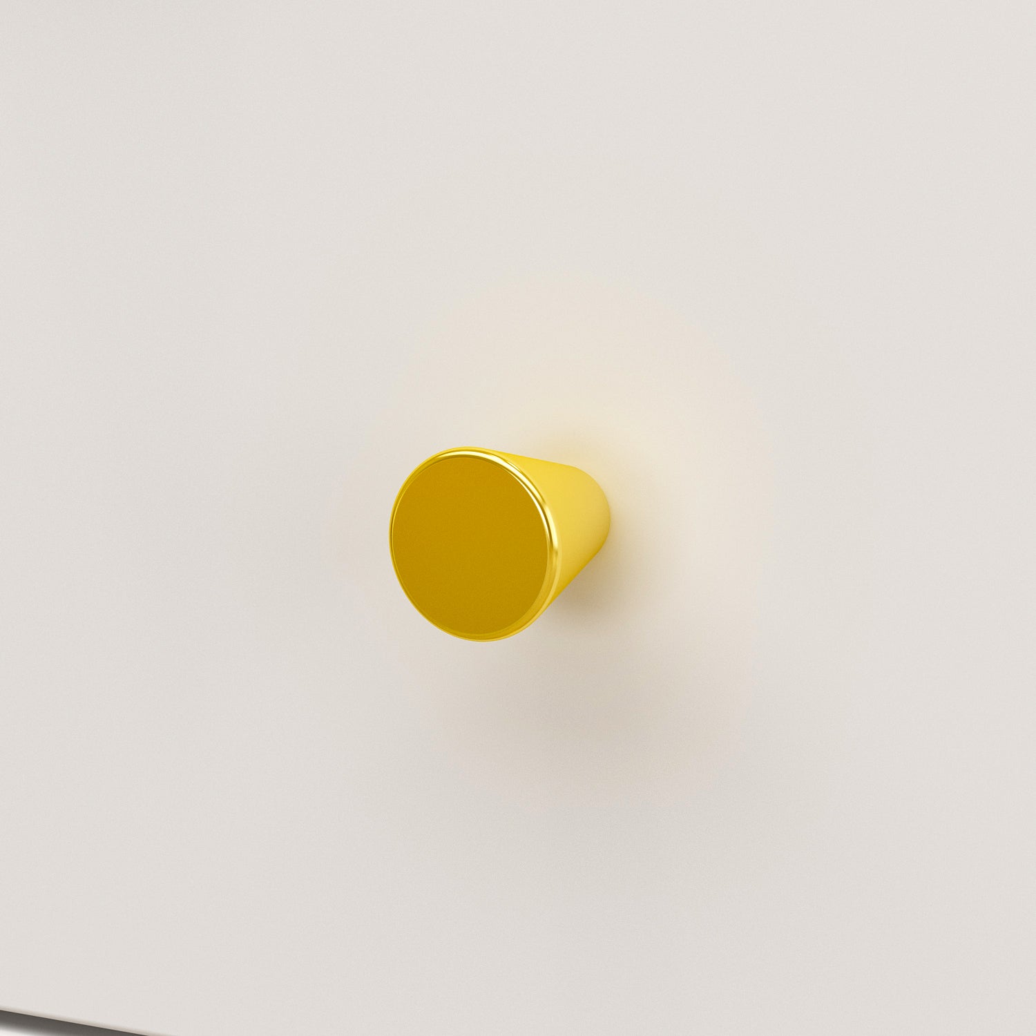 Storage Nightstand Chest 3 Drawers Cabinet in Bedroom with Metal Parts