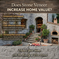 Light Gray Rough Faux Stone Wall Panel Set of 5, Indoor & Outdoor Lightweight Decor Wall Panels