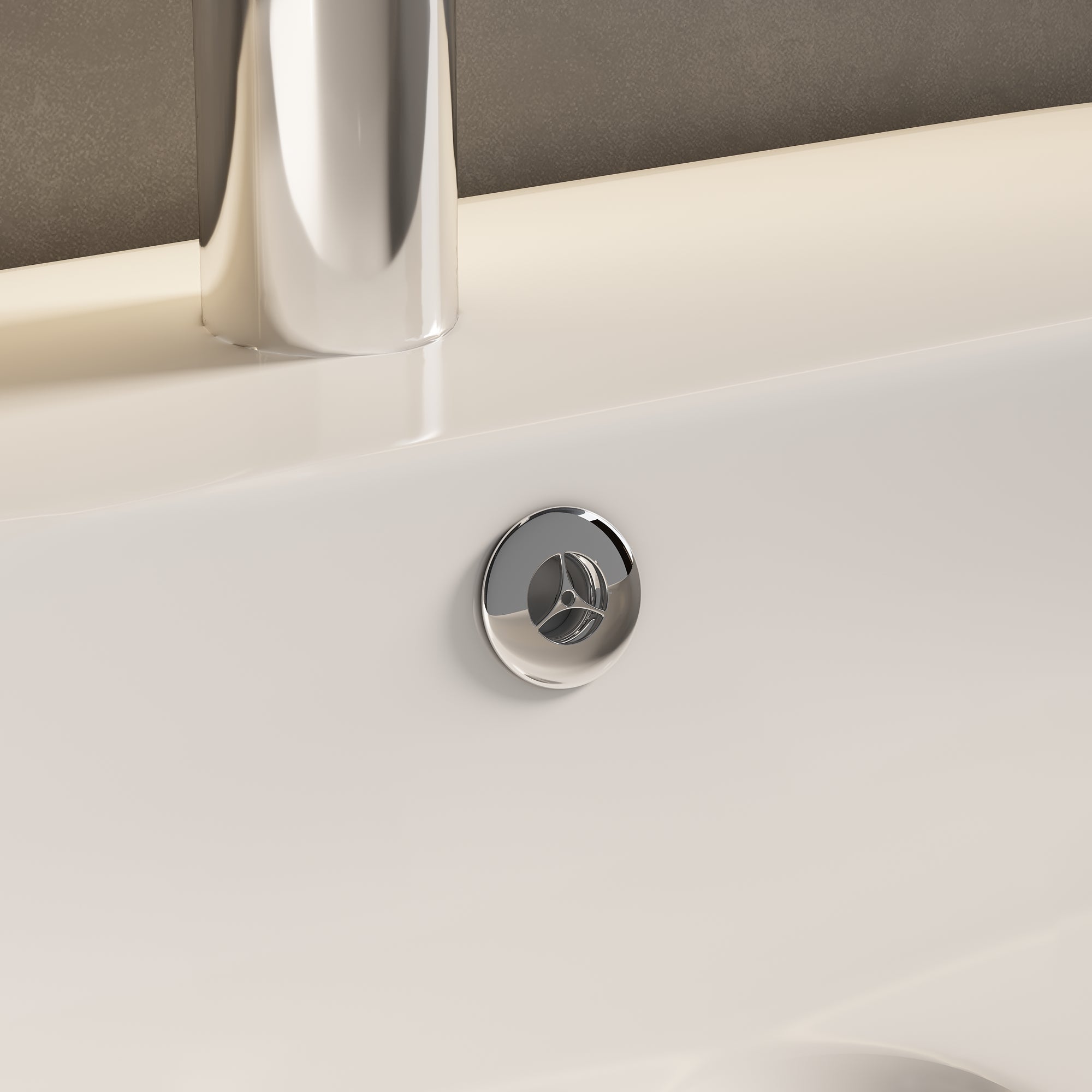 31.6'' Single Bathroom Vanity with Manufactured Wood Top