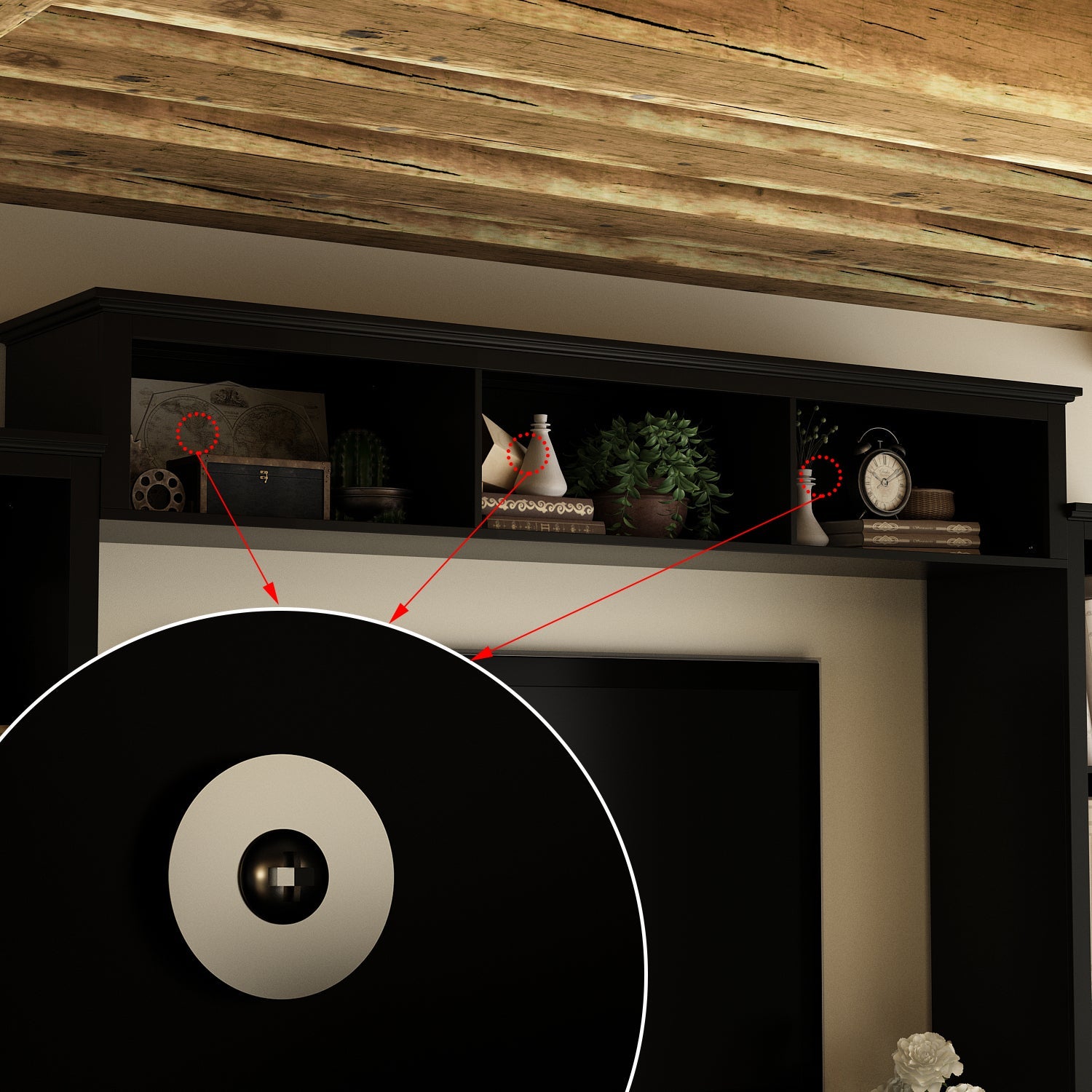 TV Bench Large Entertainment Center