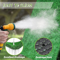 118" Natural Green Artificial Grass Turf Panels