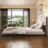 Low Profile Platform Bed With Modern Design