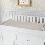 47.2 inch White Changing Table Dresser with 2 Cabinets, 4 Drawers & Removable Changing Top